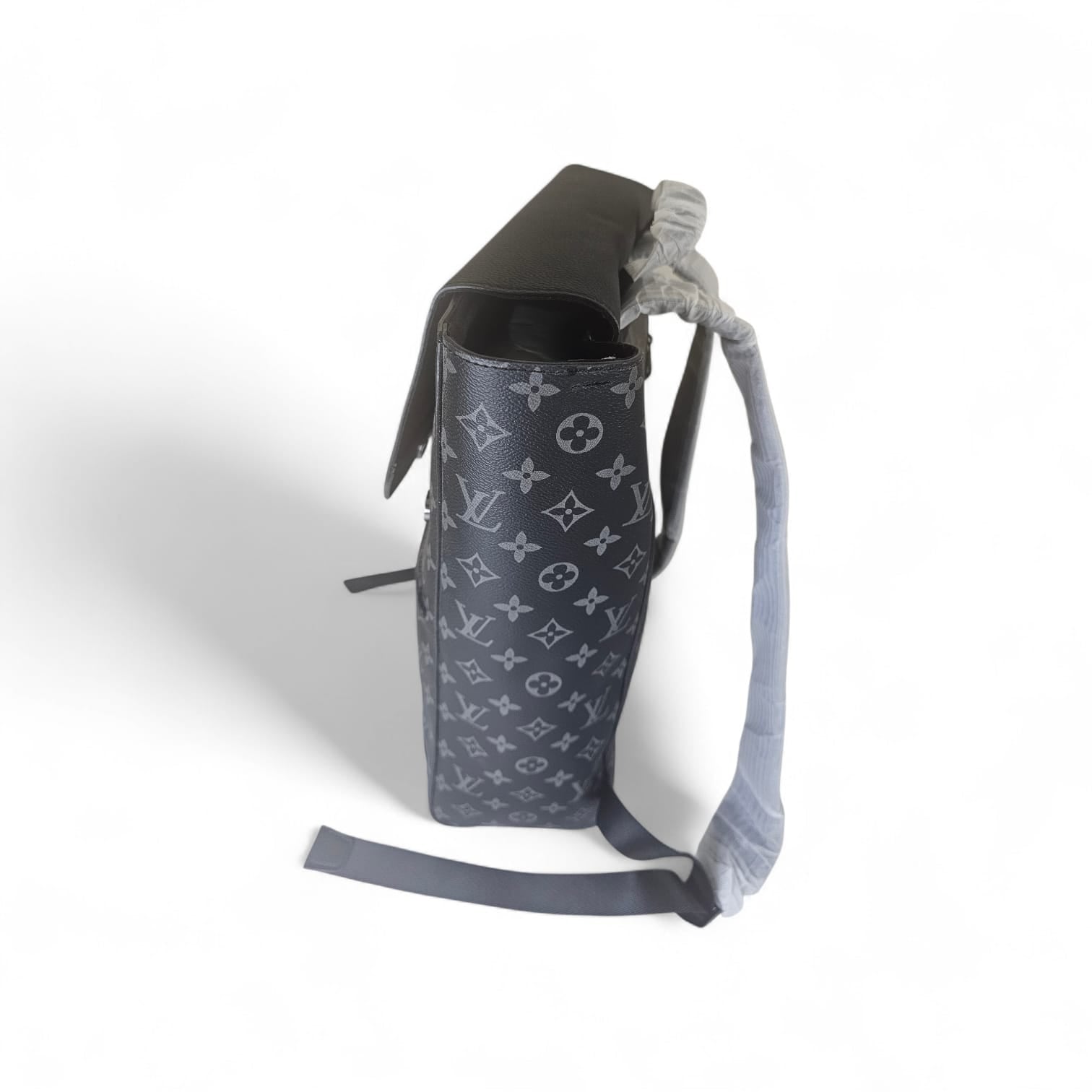 Luxury Men’s Monogram Leather Backpack – Premium Travel & Everyday Bag